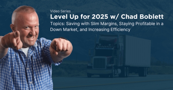 Image for Level Up for 2025: How to Save for a Drought as a Trucker  